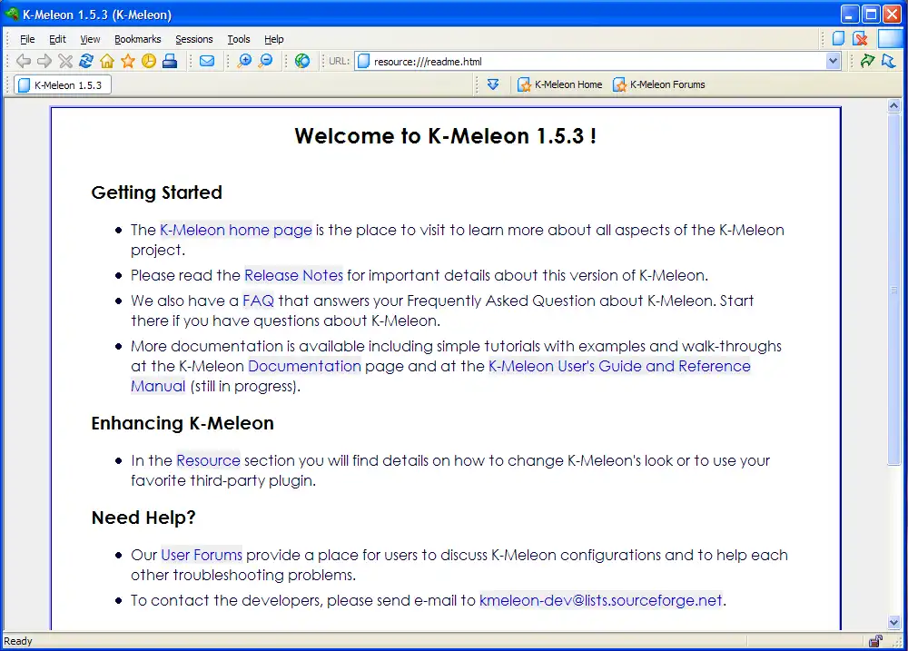 Download web tool or web app K-Meleon Download web tool or web app K-Meleon