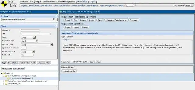 Download web tool or web app TestLink Download web tool or web app TestLink