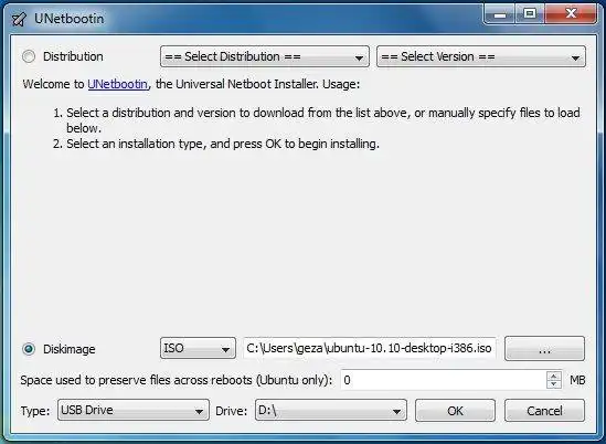 Download web tool or web app UNetbootin Download web tool or web app UNetbootin