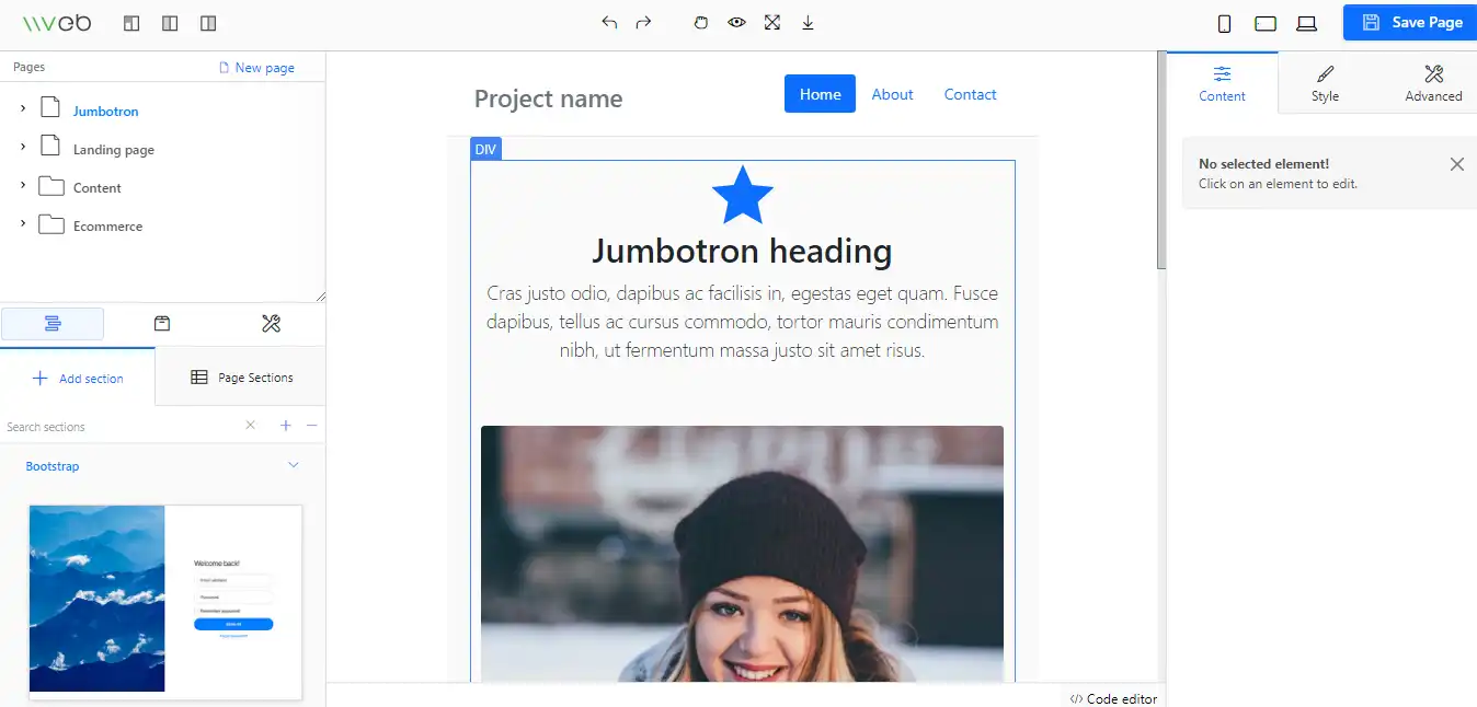 Download web tool or web app VvvebJs Download web tool or web app VvvebJs