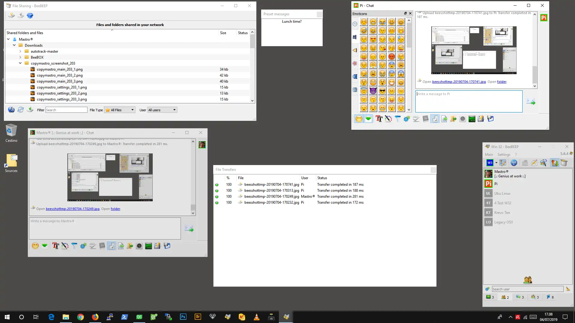 Download web tool or web app BeeBEEP (Free Office Messenger) Download web tool or web app BeeBEEP (Free Office Messenger)