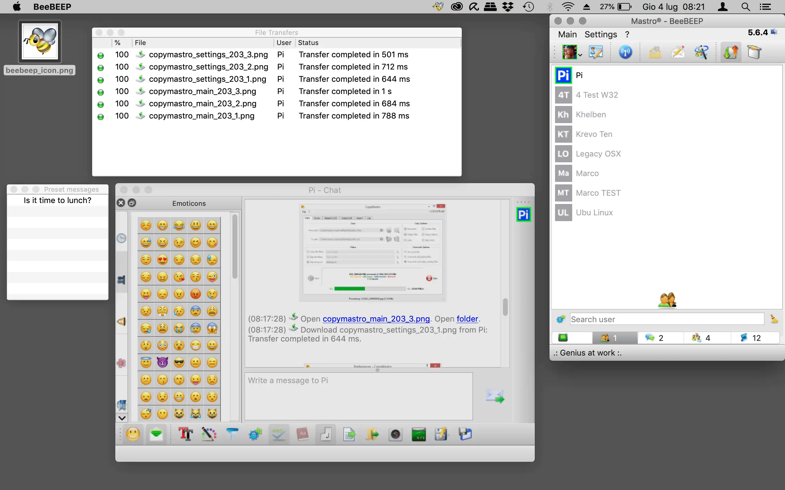 Download web tool or web app BeeBEEP (Free Office Messenger) Download web tool or web app BeeBEEP (Free Office Messenger)